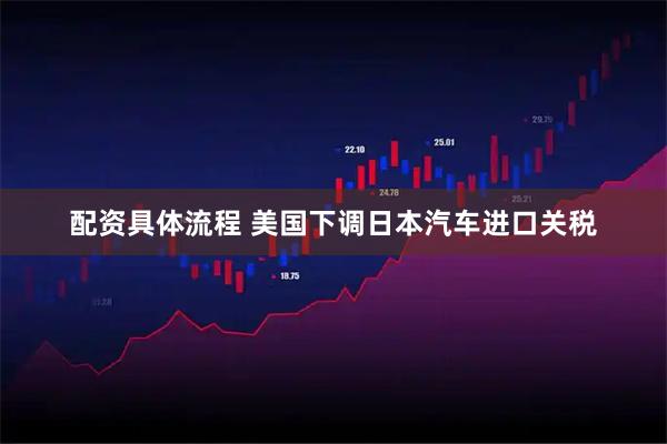配资具体流程 美国下调日本汽车进口关税
